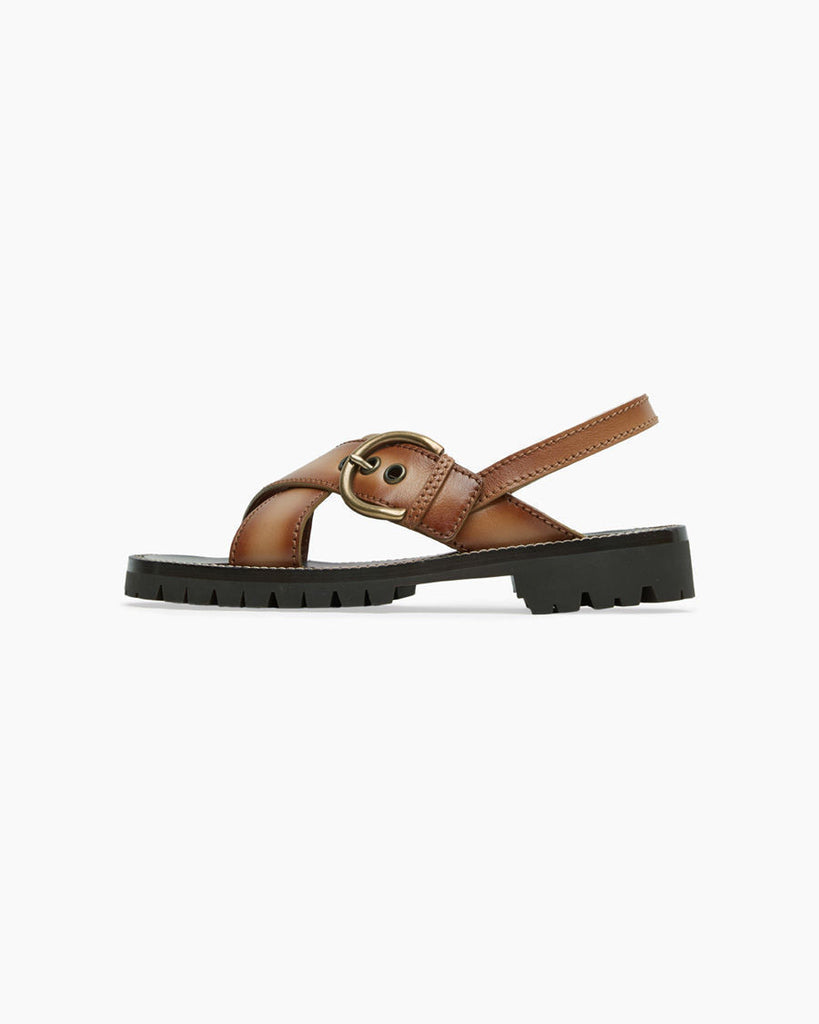 Criss-Cross Strap Sandal