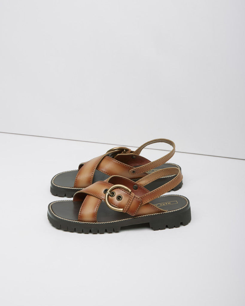 Criss-Cross Strap Sandal