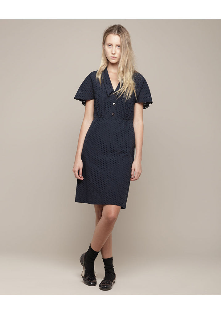 Crocodile Embossed Flat