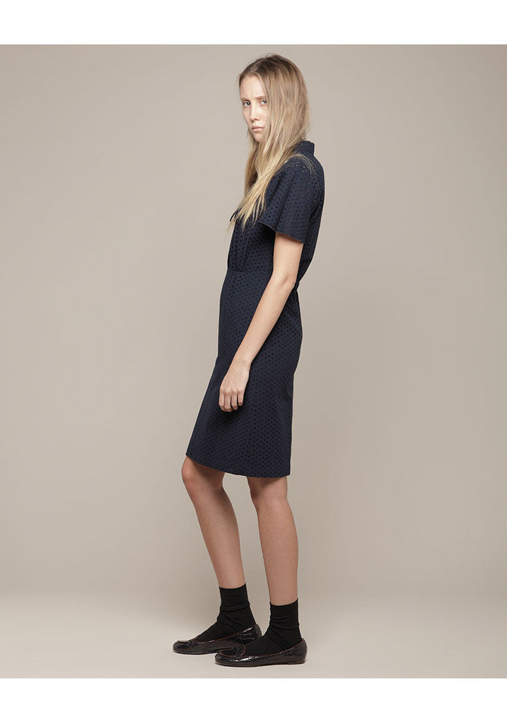 Crocodile Embossed Flat