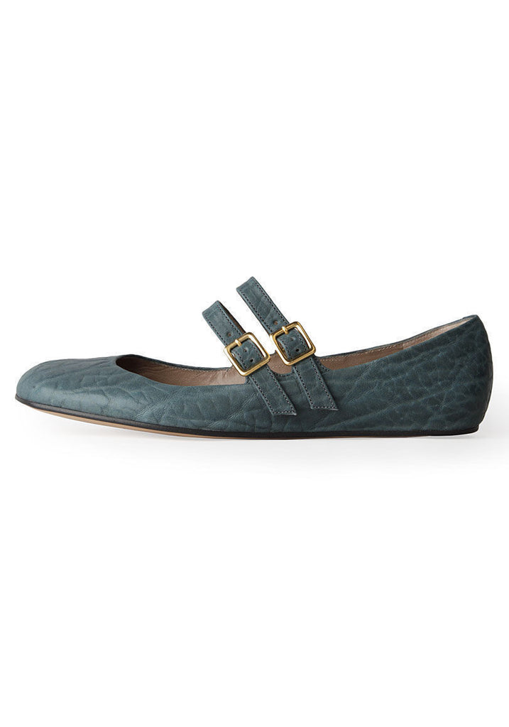 Double Strap Mary Jane Flat