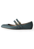 Double Strap Mary Jane Flat