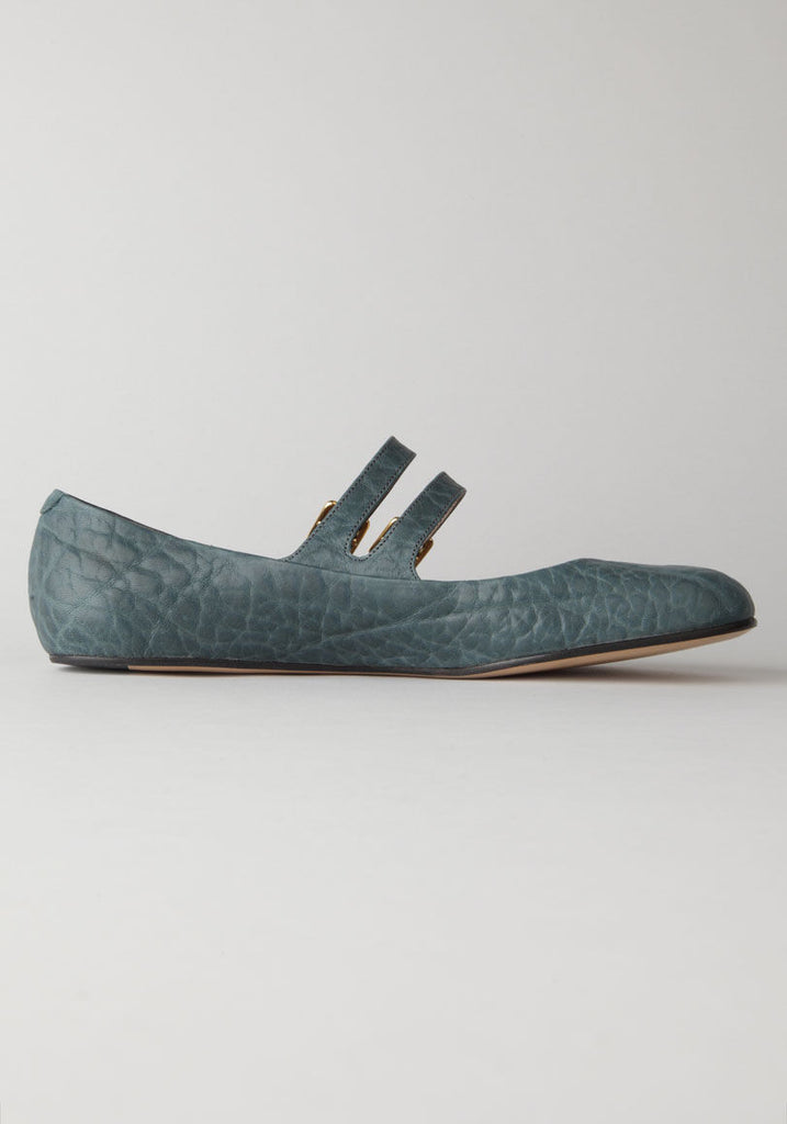 Double Strap Mary Jane Flat