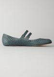 Double Strap Mary Jane Flat