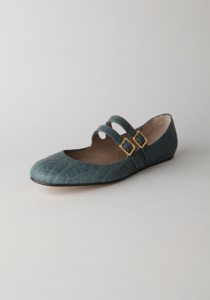 Double Strap Mary Jane Flat