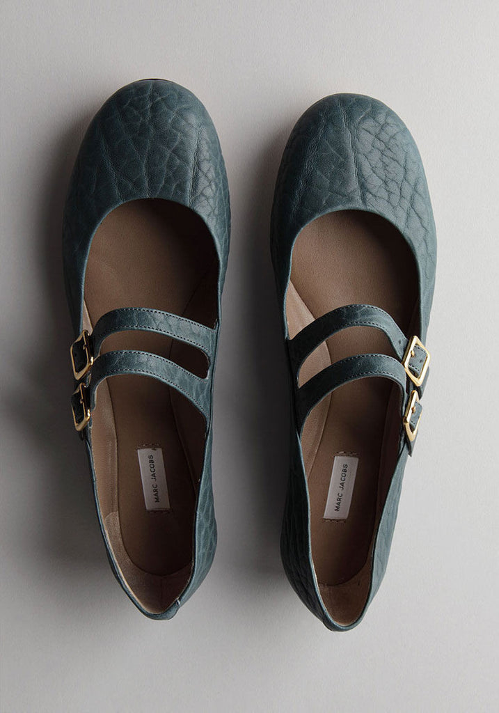 Double Strap Mary Jane Flat