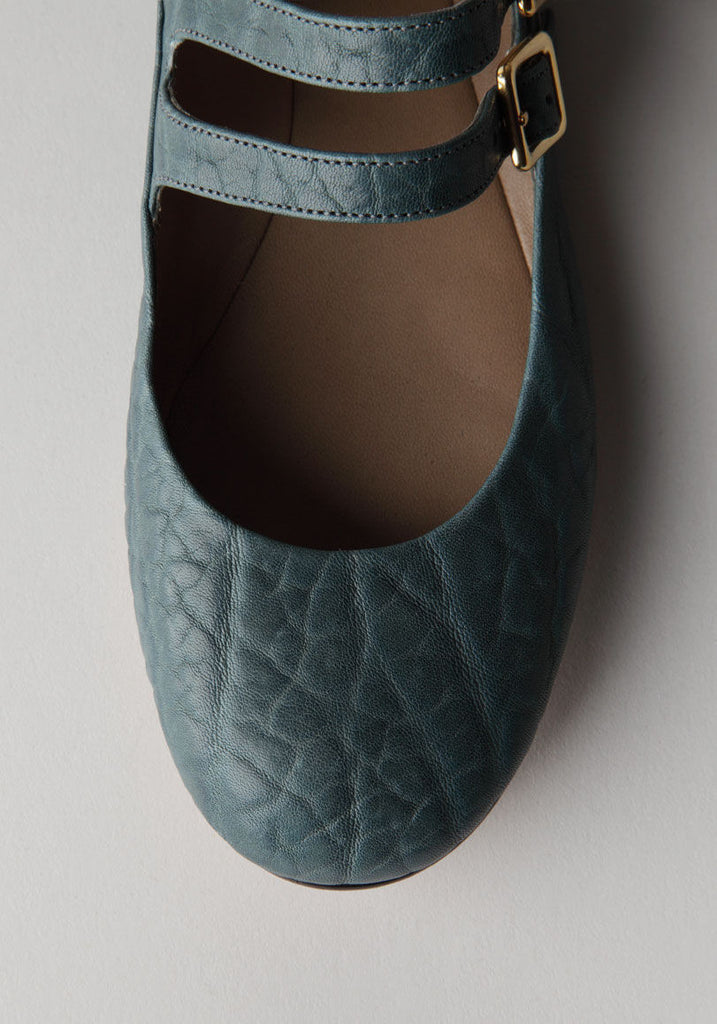Double Strap Mary Jane Flat