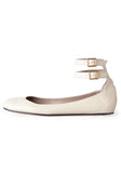 Flat w/ Double Ankle Strap