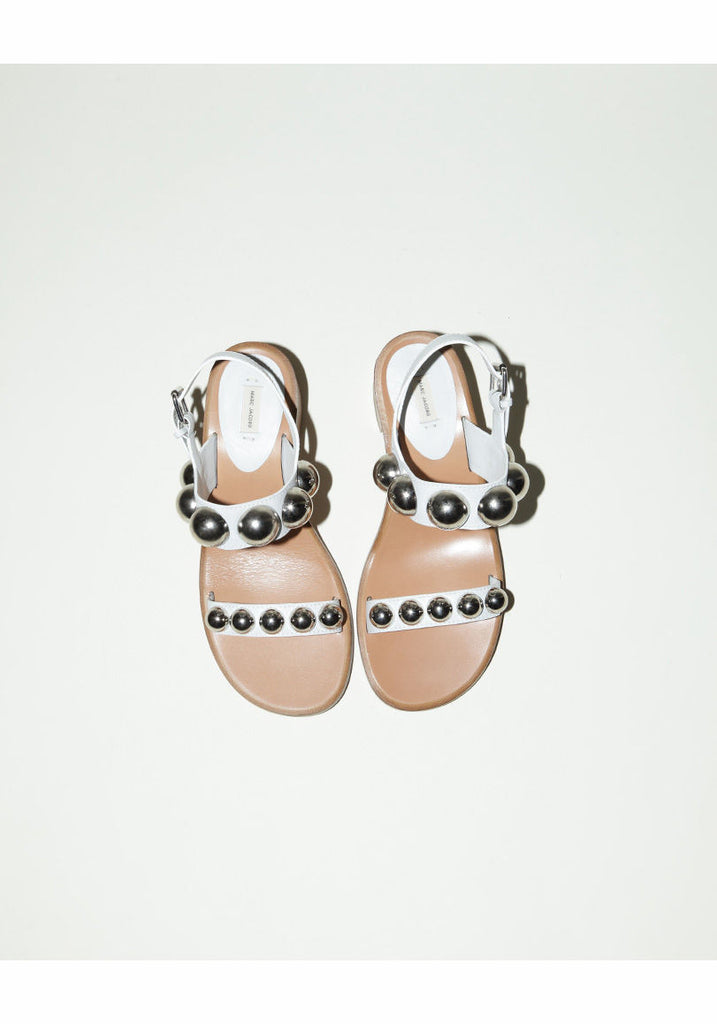 Heeled Ball Stud Sandal