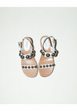 Heeled Ball Stud Sandal