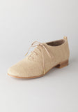 Jute Lace-Up Oxford