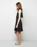 Metallic Woven T-Strap Sandal