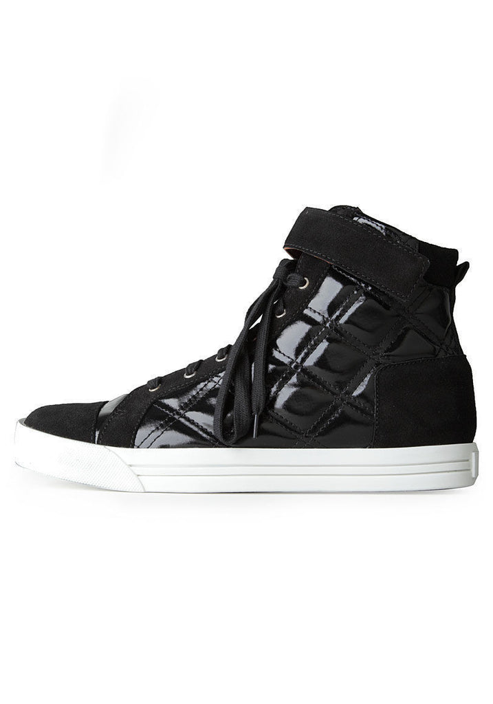 Quilted Hi-Top Sneaker