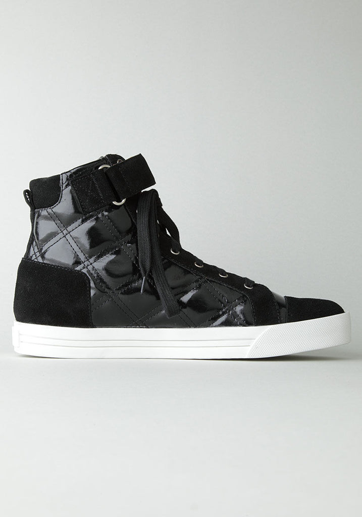 Quilted Hi-Top Sneaker