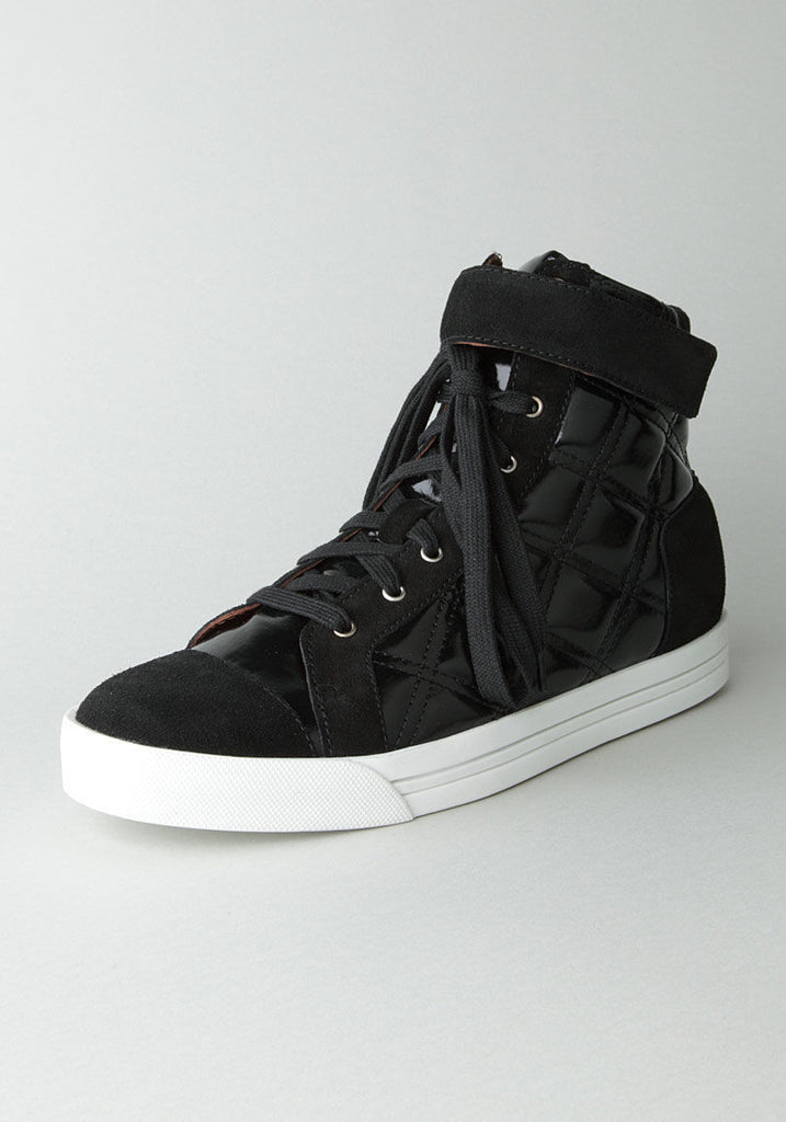 Quilted Hi-Top Sneaker