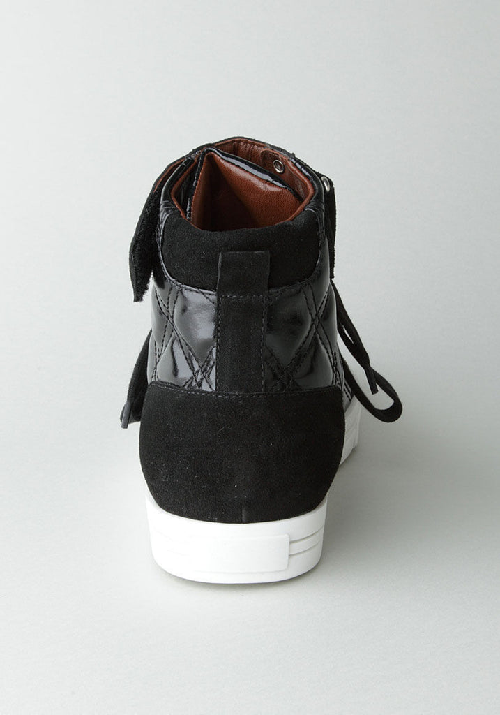 Quilted Hi-Top Sneaker