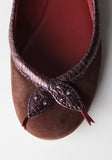 Snake Ballet Flat
