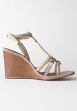T-Strap Wedge Sandal