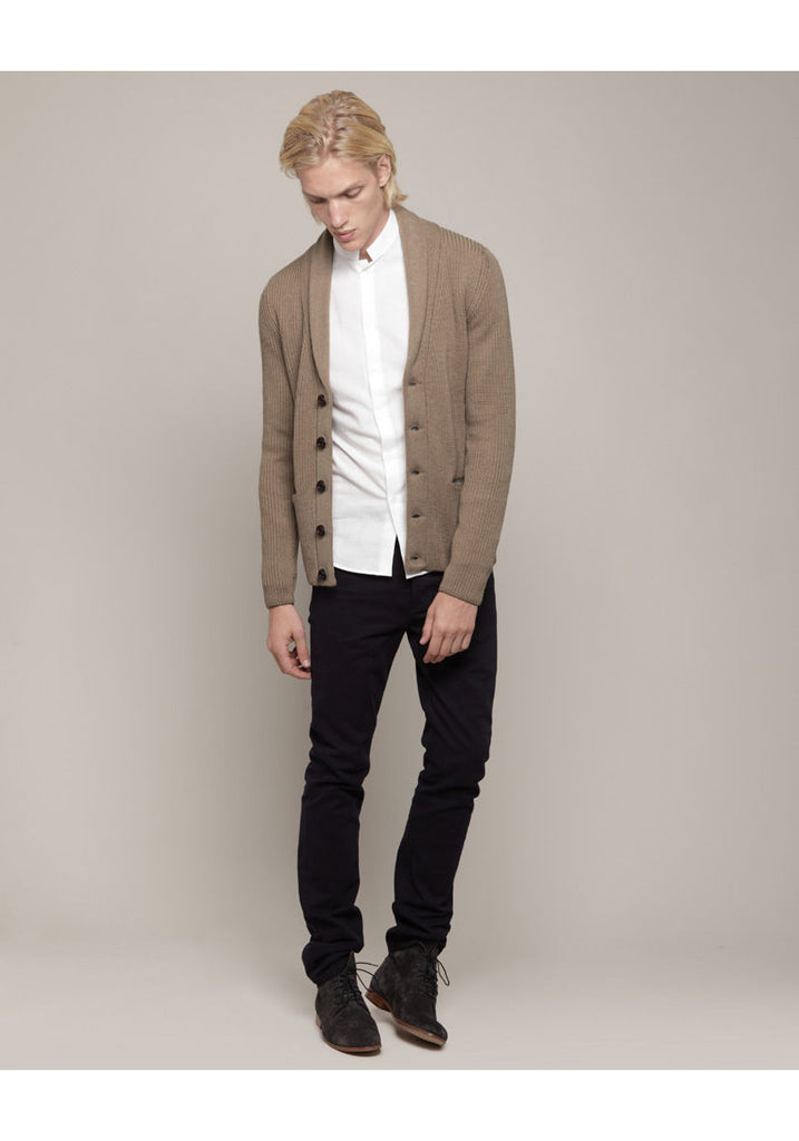 Shawl Collar Cardigan