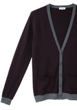 V-Neck Merino Wool Cardigan