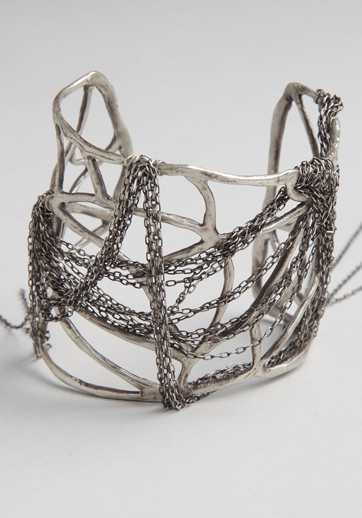 Draped-Chains Cuff