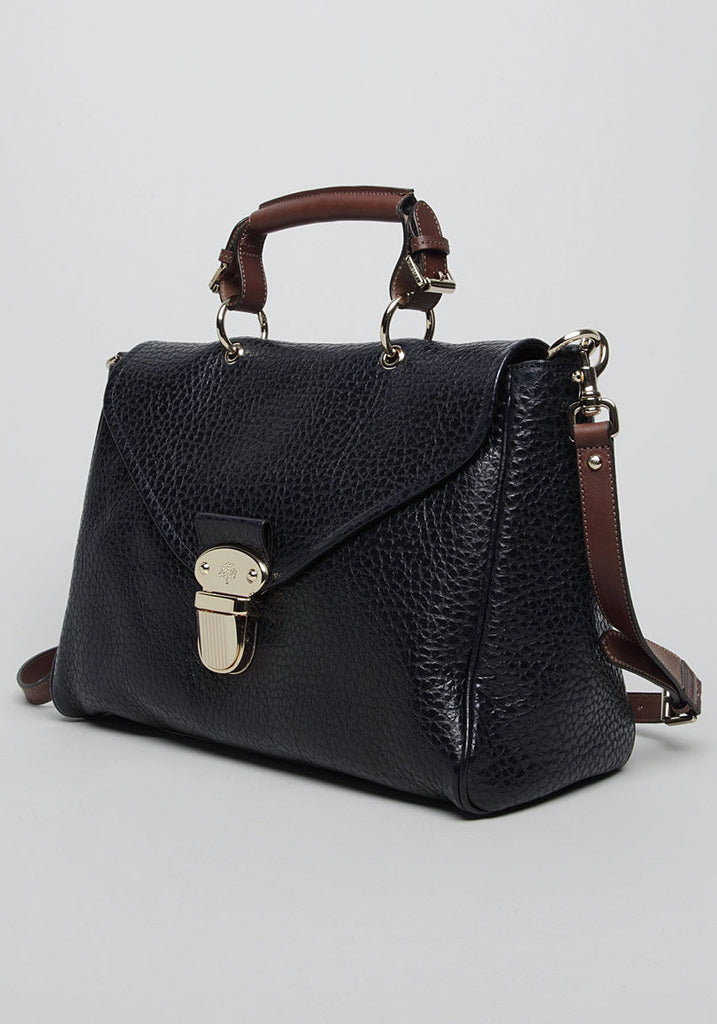 Polly Push Lock Satchel