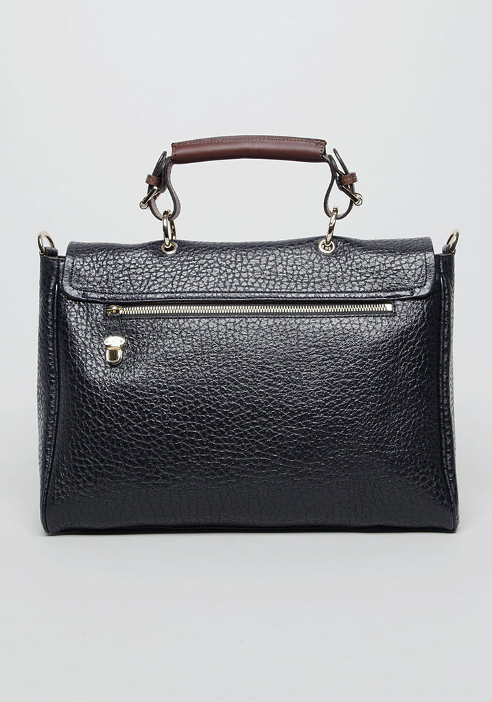 Polly Push Lock Satchel
