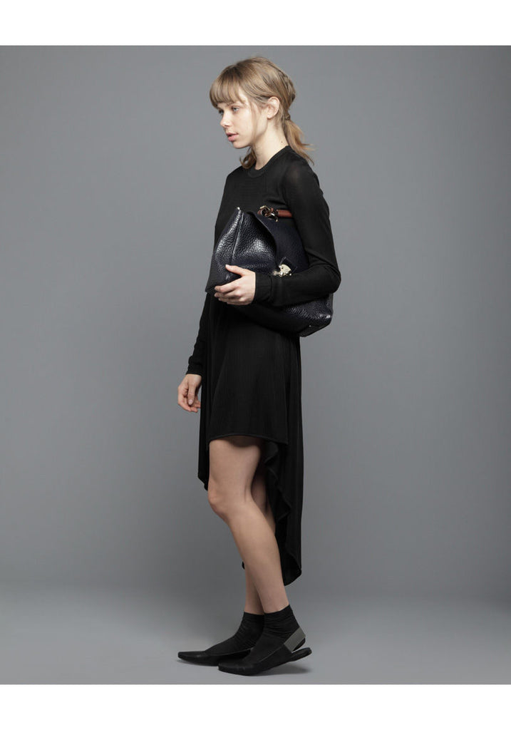 Polly Push Lock Satchel