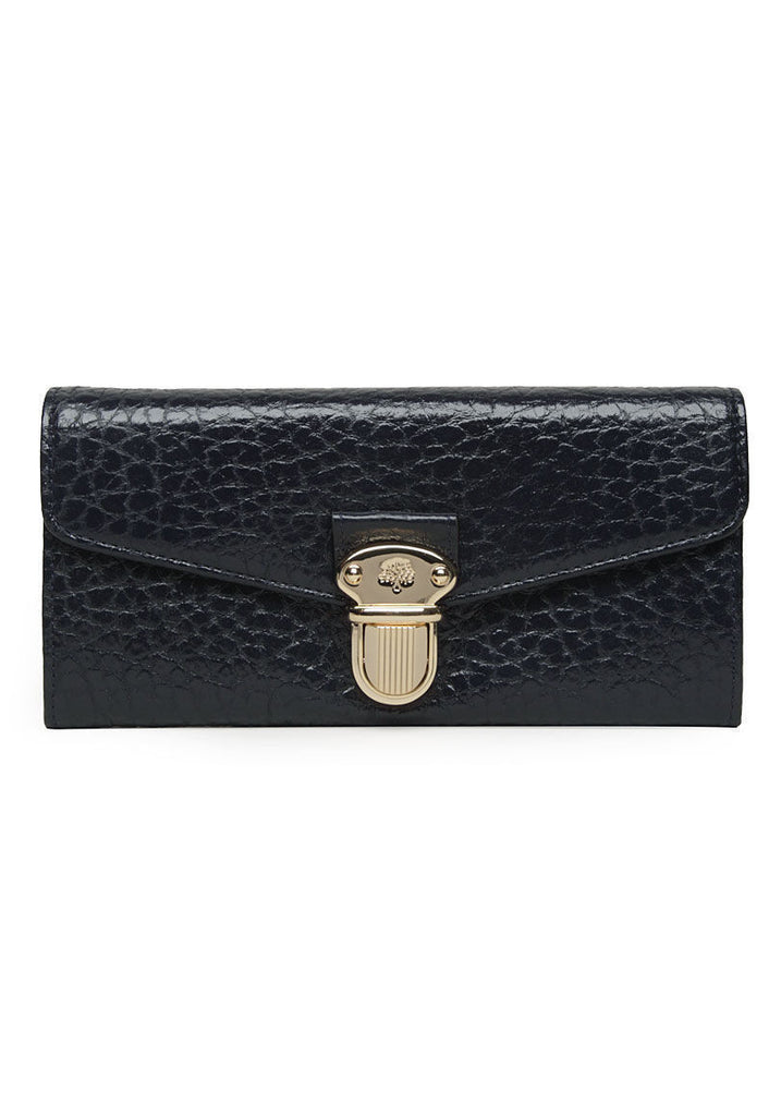 Push Lock Continental Wallet