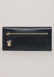 Push Lock Continental Wallet