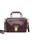 Small Polly Push Lock Satchel