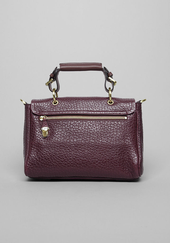 Small Polly Push Lock Satchel