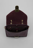 Small Polly Push Lock Satchel