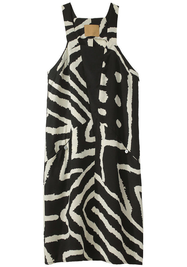 Carnelian Geometric Dress