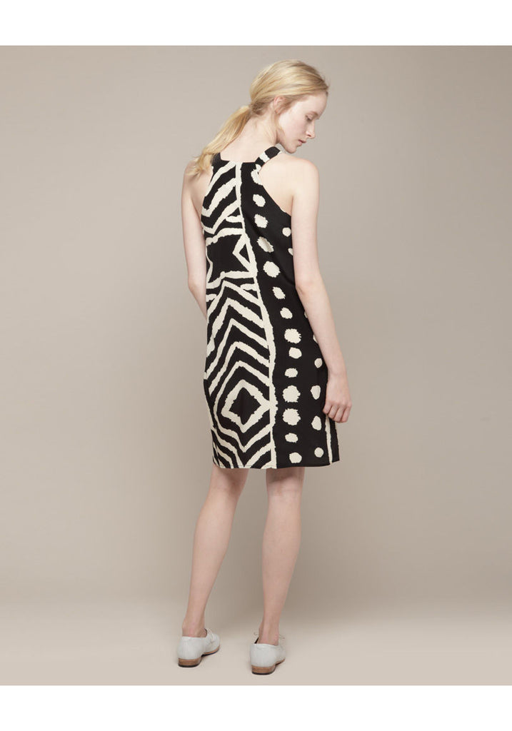 Carnelian Geometric Dress