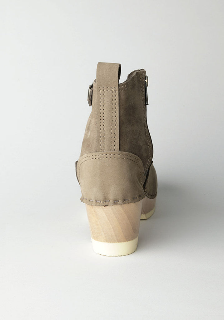 Classic Biker Buckle Boot