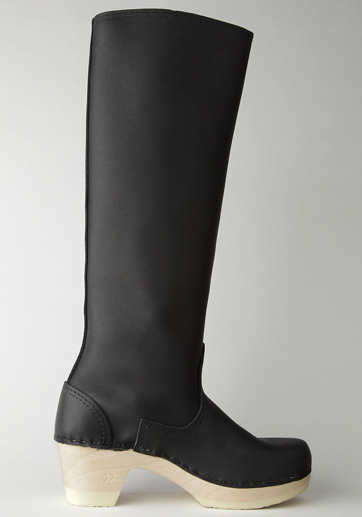 Classic Biker High Boot
