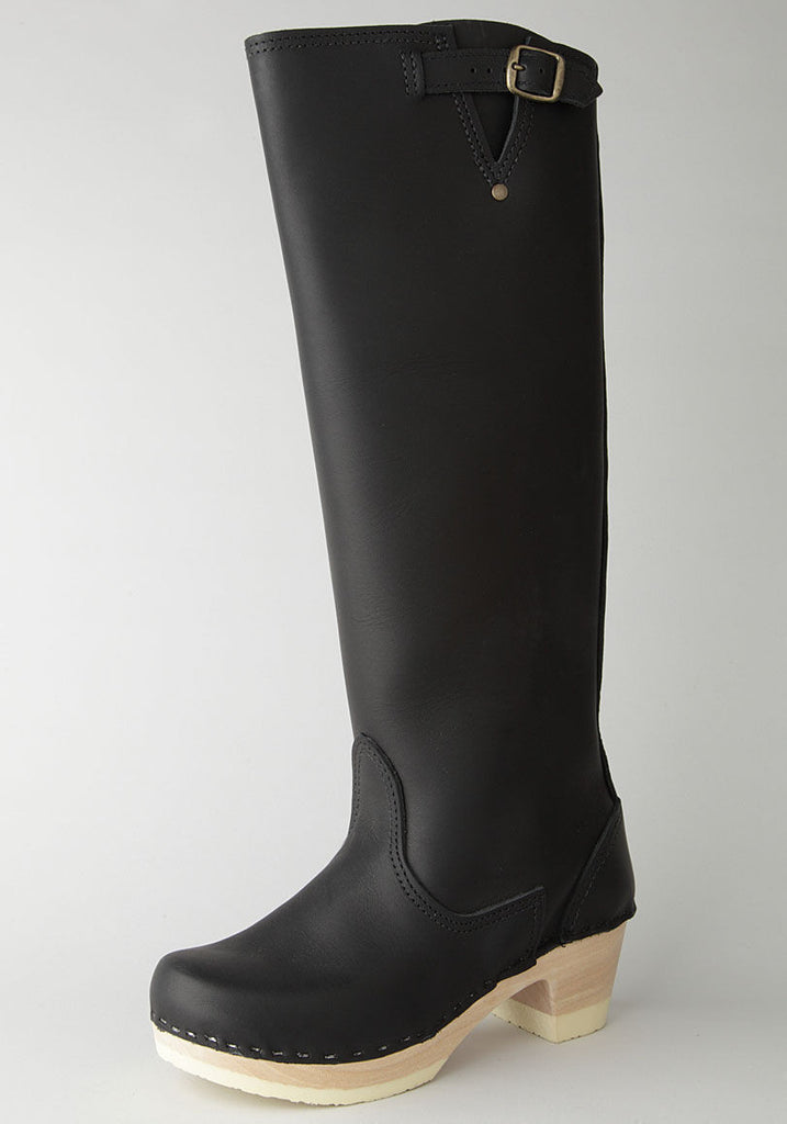 Classic Biker High Boot