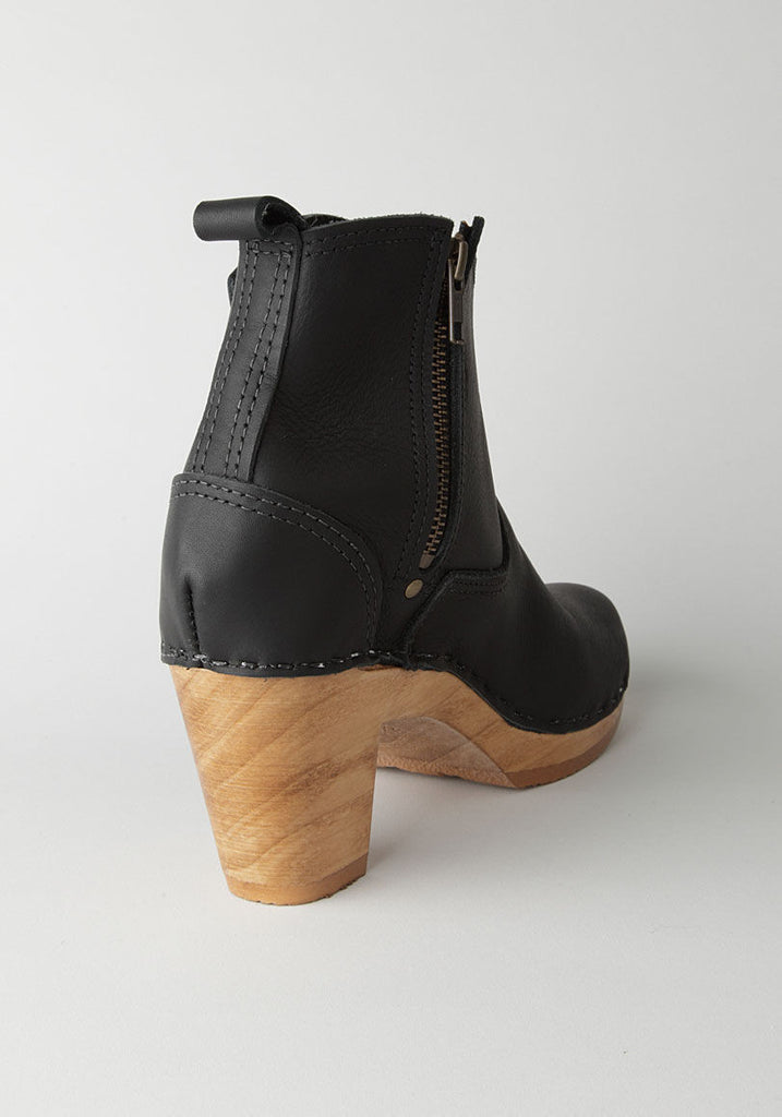 High Heel Buckle Boot