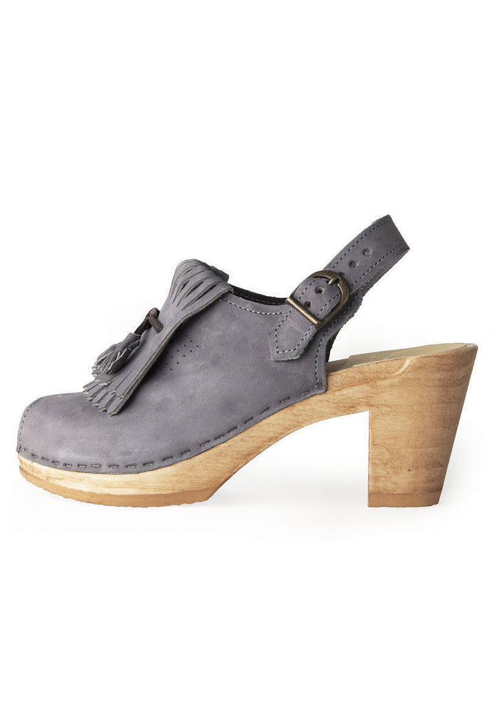 Kiltie Slingback Clog