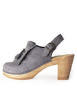 Kiltie Slingback Clog
