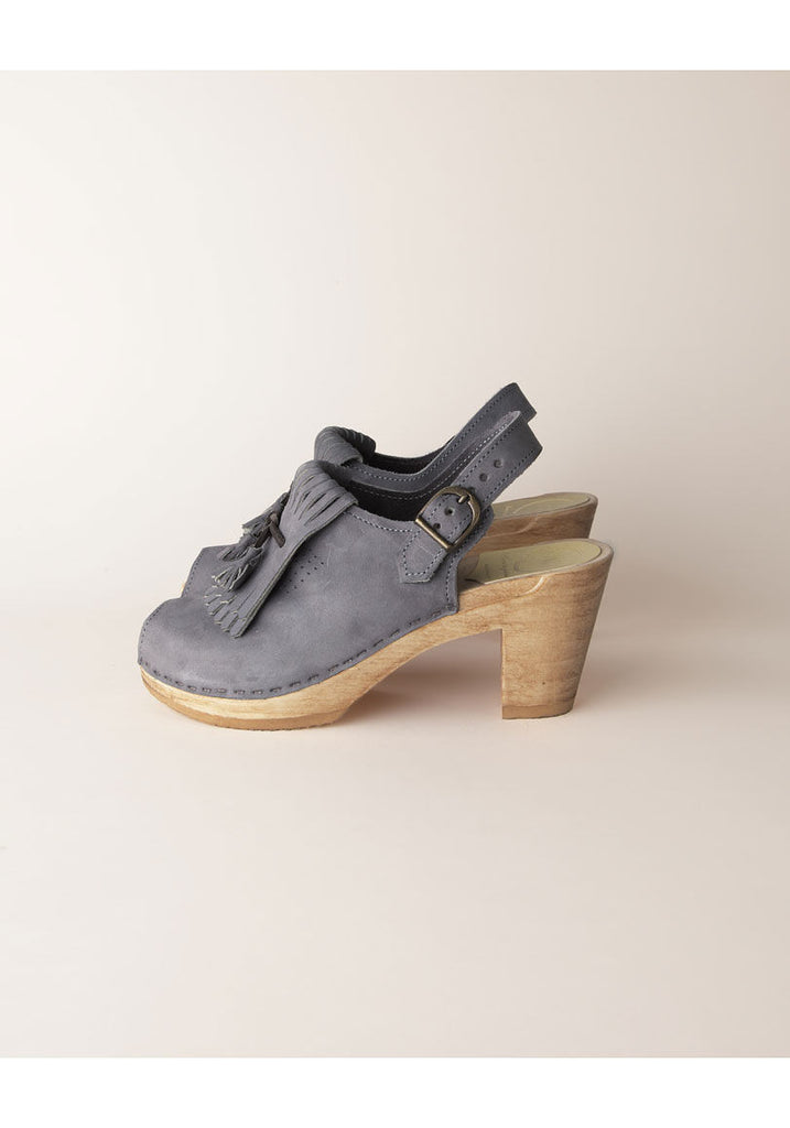 Kiltie Slingback Clog