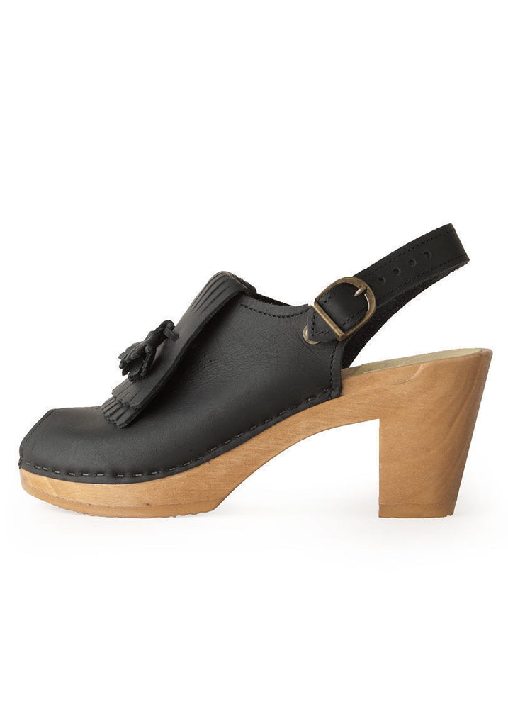 Kiltie Slingback Clog
