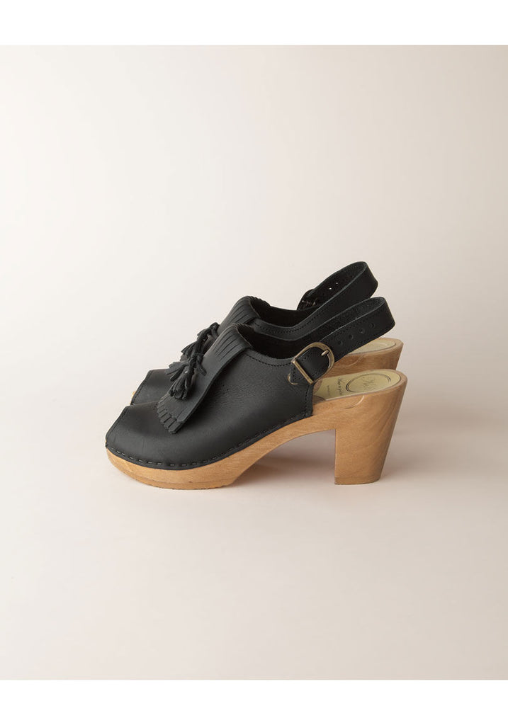 Kiltie Slingback Clog