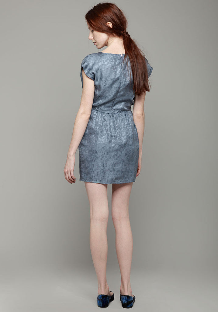 Mirror Pleat Dress