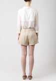 Pleat Front Short