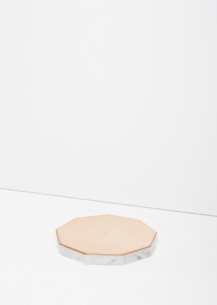 Marble Nonagon Trivet