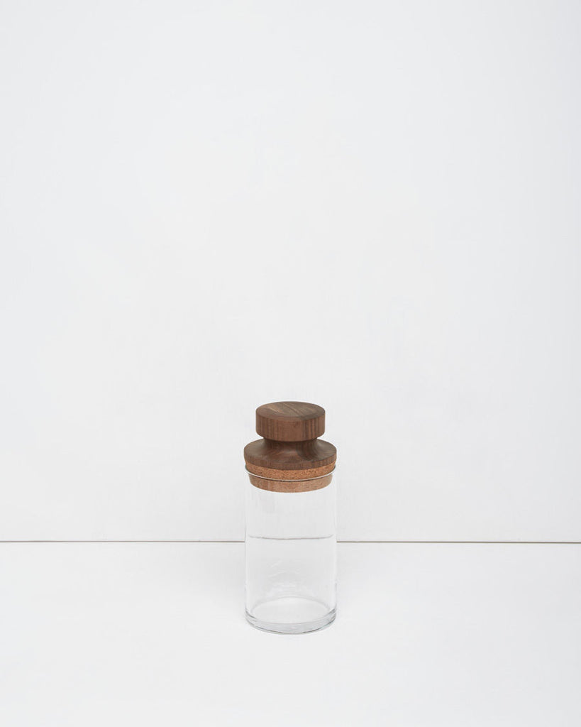 Short Wood-Top Vessel