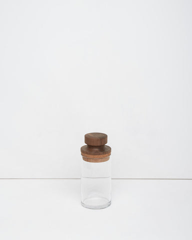 Short Wood-Top Vessel