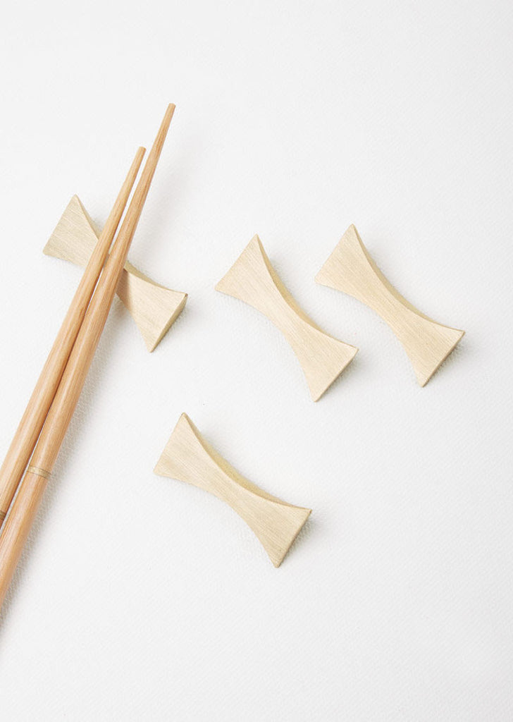 Set Of Four Flash Chopstick Rests